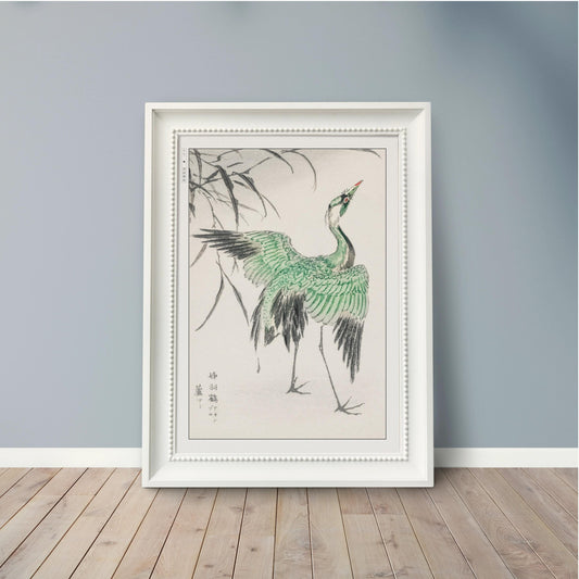 Enhance your decor with the Numata Kashu art print, showcasing the delicate elegance of Japanese birds and nature through timeless Ukiyo-e craftsmanship.