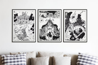 Transform your space with the Set of 3 Anime Poster Wall Art from Eastern Archivals. High-quality prints featuring iconic anime artwork to enhance your decor.