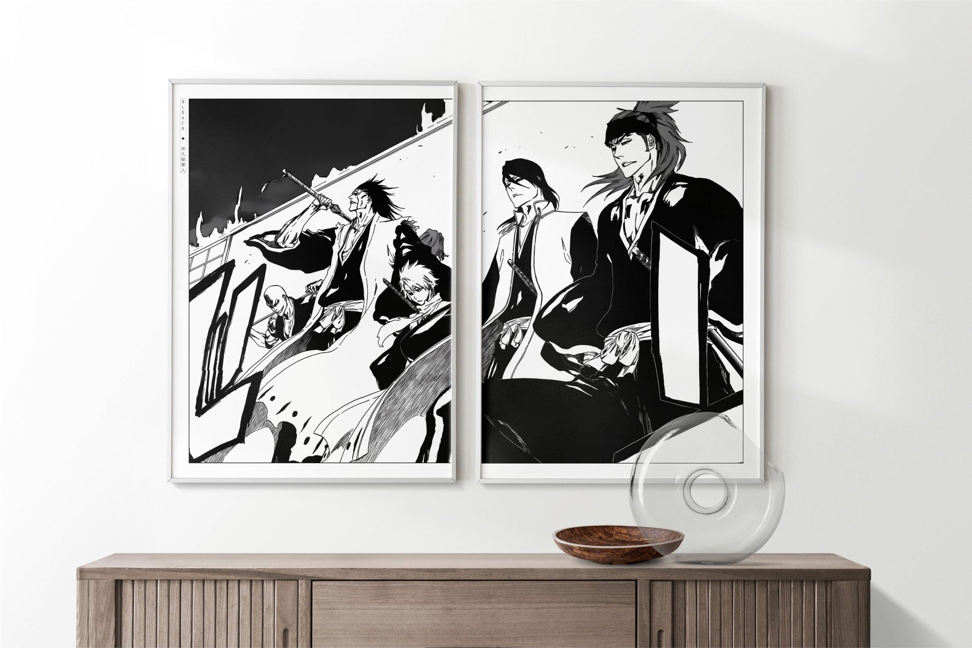 Immerse yourself in the world of soul reapers and spirits with our manga wall art collection, capturing the action and emotion of this iconic series.