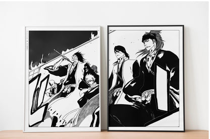 Immerse yourself in the world of soul reapers and spirits with our manga wall art collection, capturing the action and emotion of this iconic series.