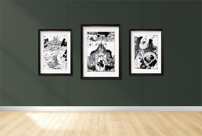 Transform your space with the Set of 3 Anime Poster Wall Art from Eastern Archivals. High-quality prints featuring iconic anime artwork to enhance your decor.