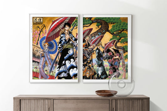 Celebrate the legendary adventure with our anime wall art collection. Iconic scenes and characters, these prints capture the essence of friendship and dreams.