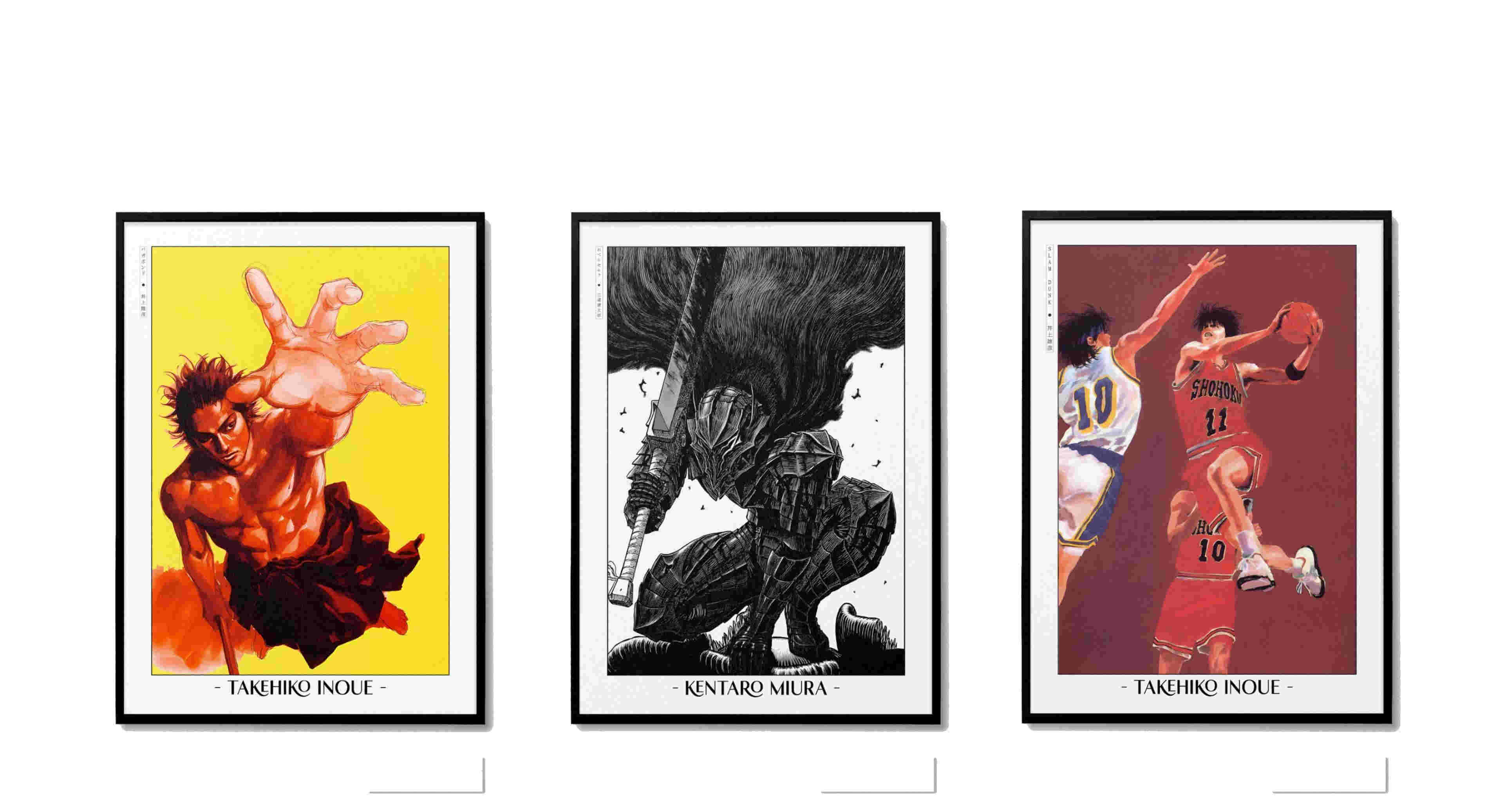 Premium manga art prints by leading Japanese artists