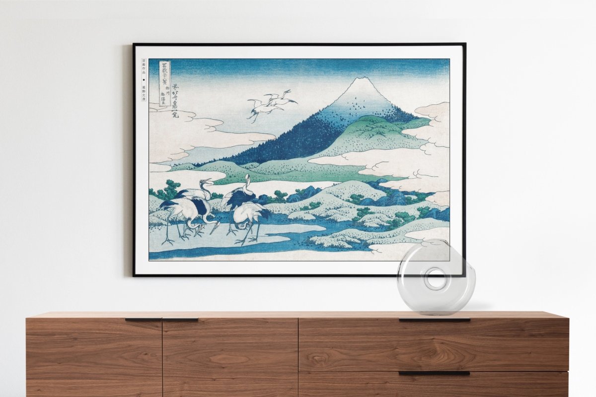 Mountain Range Ukiyo - e Wall Art - Eastern Archivals