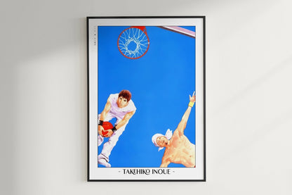 Real - Sky Blue - Artist Name Unframed