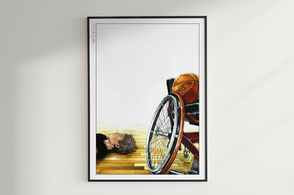 Real - Exhausted - Art Only - Unframed