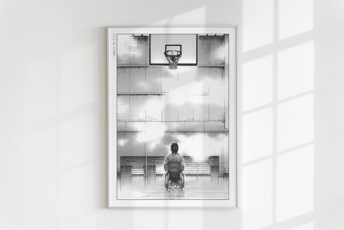 Real - Out of Reach - Art Only - White Frame