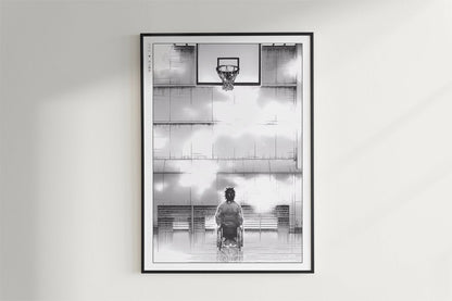 Real - Out of Reach - Art Only - Black Frame