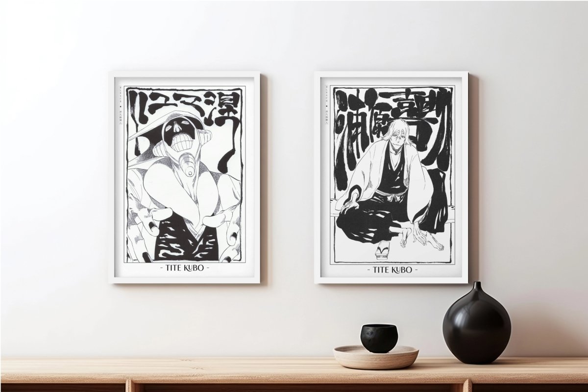 Kubo - Research & Development (Set of 2) - Artist Name - White Frame