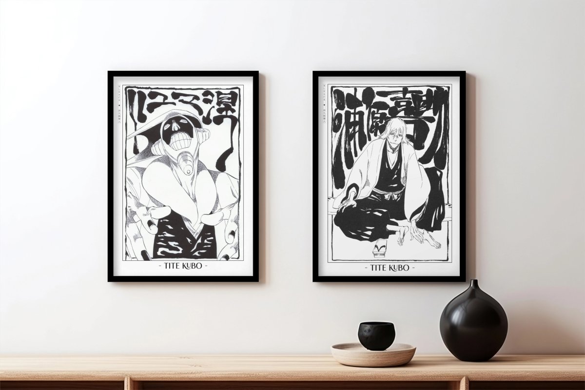 Kubo - Research & Development (Set of 2) - Artist Name - Black Frame
