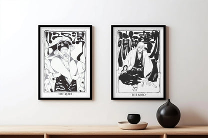 Kubo - Research & Development (Set of 2) - Artist Name - Black Frame