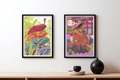 Kishimoto - Power of Nature (Set of 2) - Art Only - Black Frame