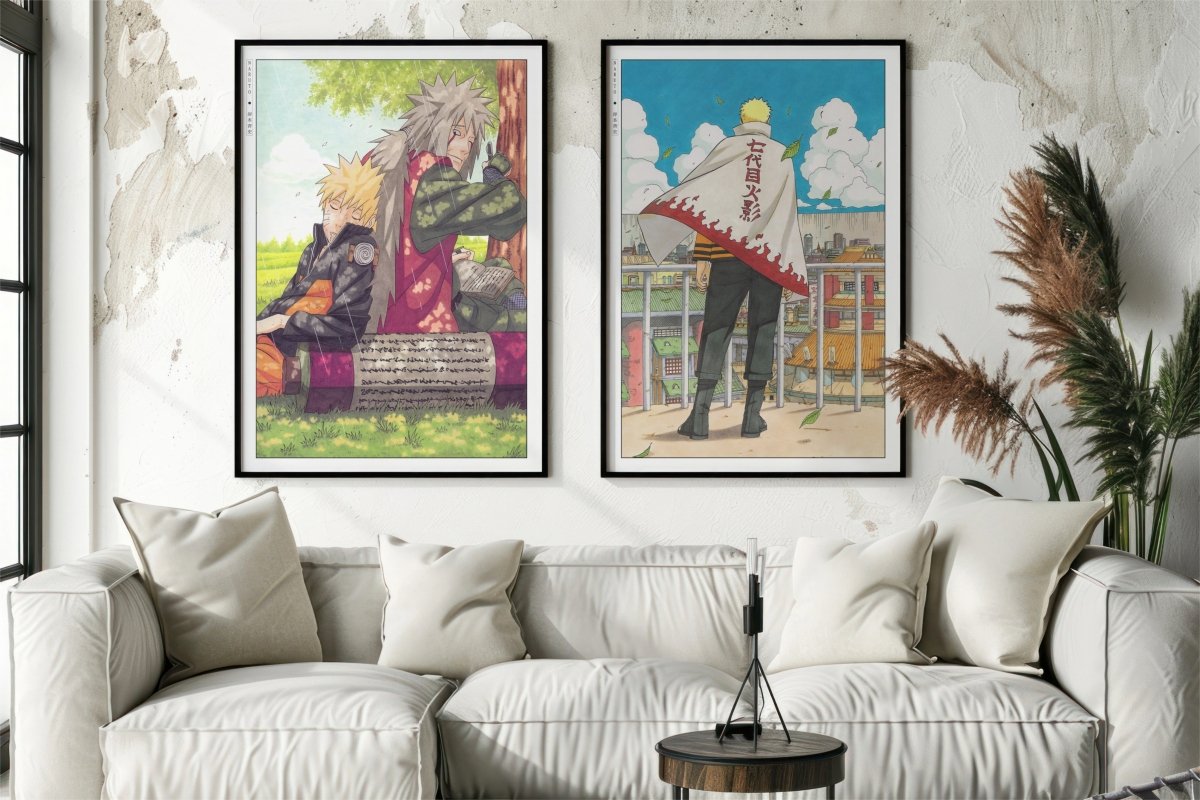 Kishimoto - Journey to Hokage (Set of 2) - Art Only with Decor