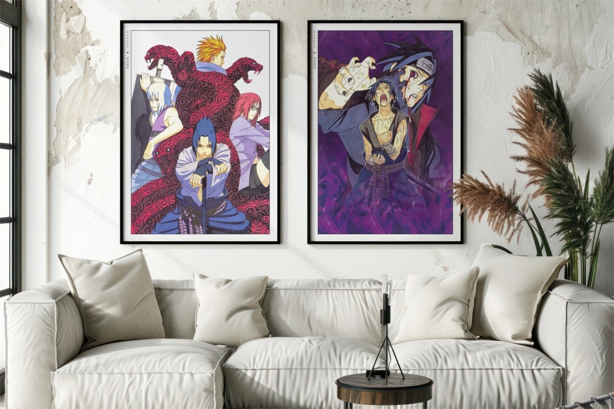 Kishimoto - Taka (Set of 2) - Art Only with Decor