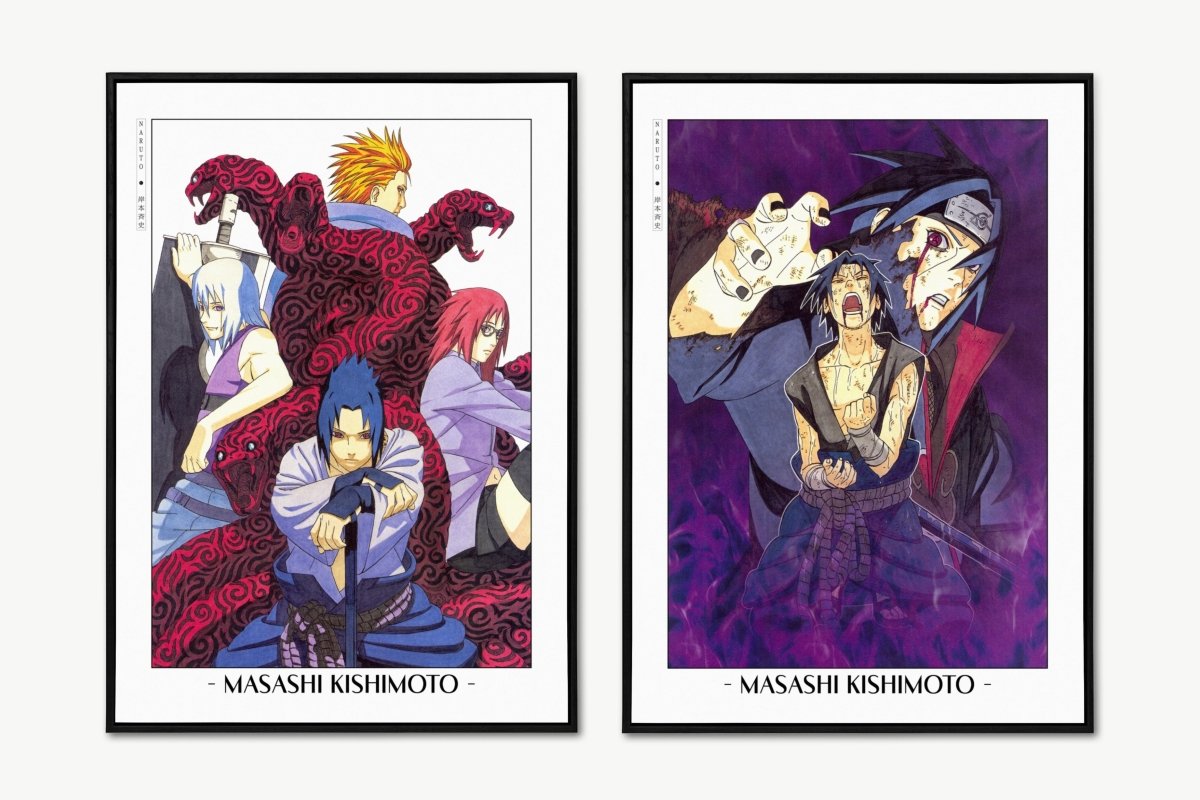 Kishimoto - Taka (Set of 2) - Artist Name Unframed
