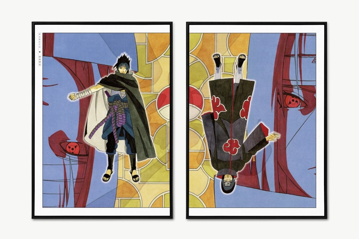 Kishimoto - The Uchiha Brothers (Split) - Unframed