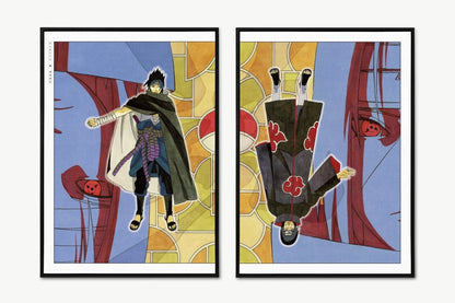 Kishimoto - The Uchiha Brothers (Split) - Unframed