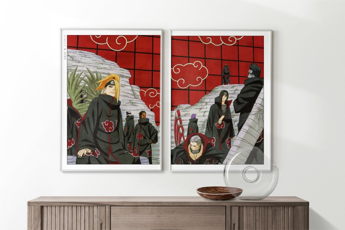 Kishimoto - Akatsuki (Split) - with Decor