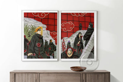 Kishimoto - Akatsuki (Split) - with Decor