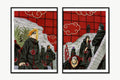 Kishimoto - Akatsuki (Split) - Unframed