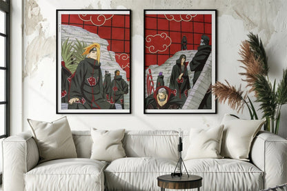 Kishimoto - Akatsuki (Split) - with Decor