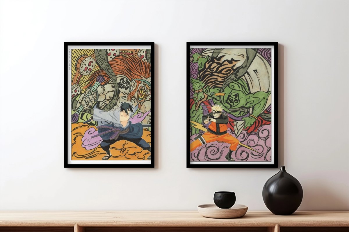 Kishimoto - Fated Rivals (Split) - Black Frame