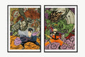 Kishimoto - Fated Rivals (Split) - Unframed
