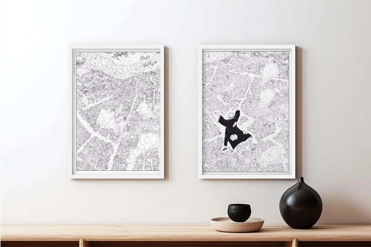 Kishimoto - Almighty Push (Split) - White Frame