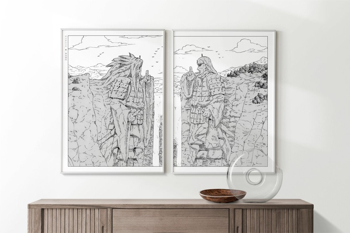 Kishimoto - Valley of the End (Split) - with Decor