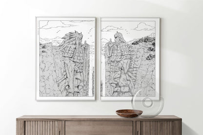 Kishimoto - Valley of the End (Split) - with Decor