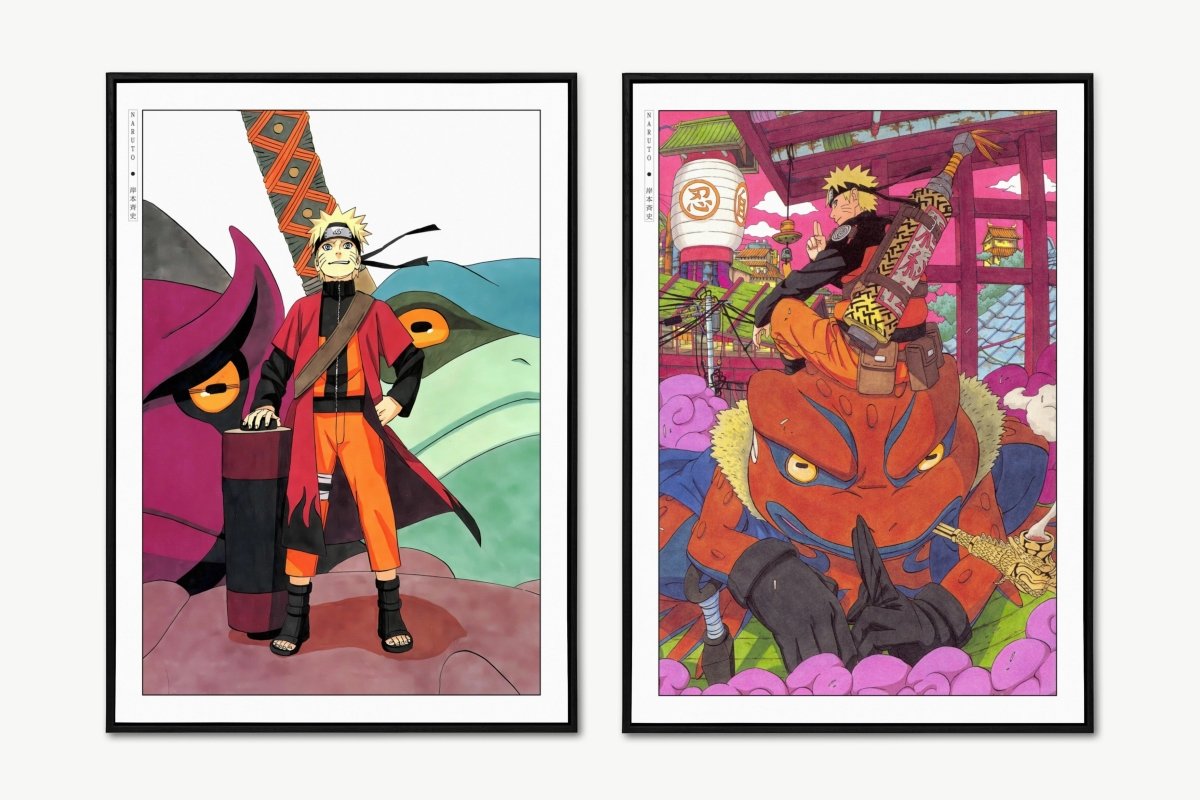 Kishimoto - Sage Mode (Set of 2) - Art Only - Unframed