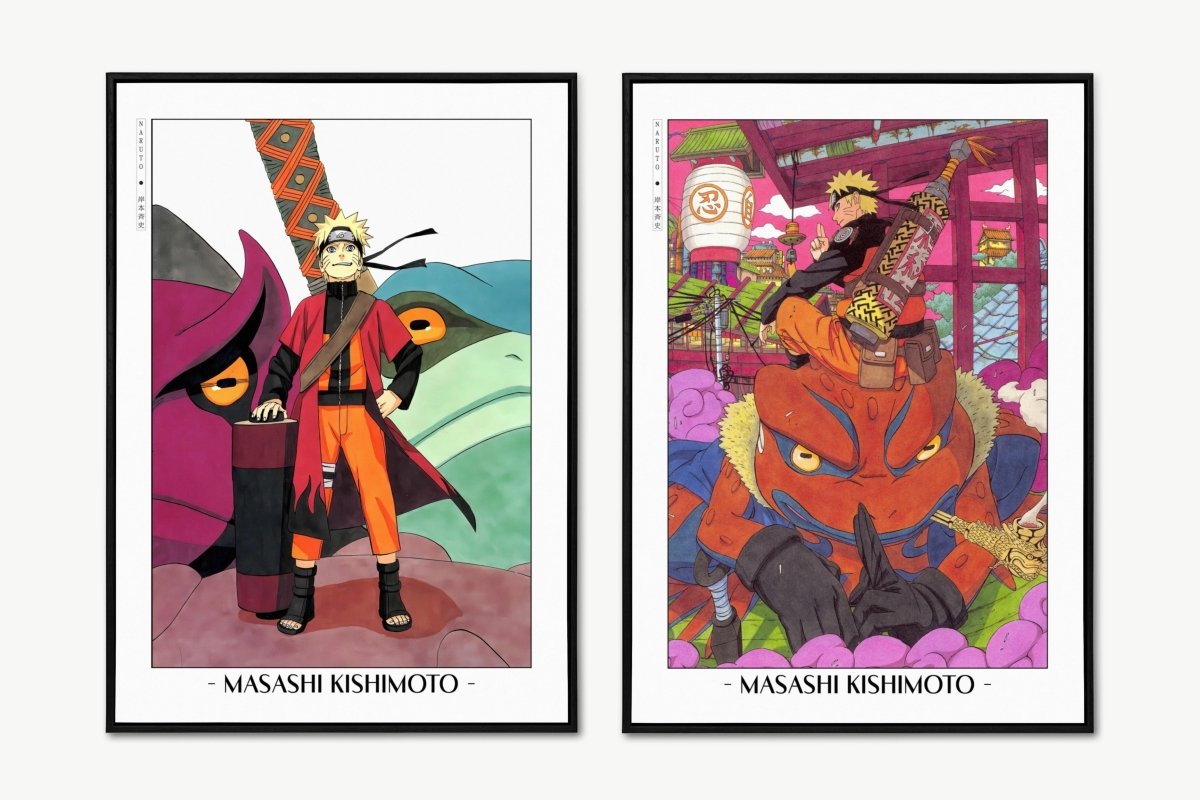 Kishimoto - Sage Mode (Set of 2) - Artist Name Unframed