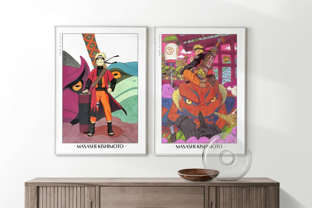 Kishimoto - Sage Mode (Set of 2) - Artist Name with Decor