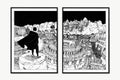 Kishimoto - Back to Konoha (Split) - Unframed