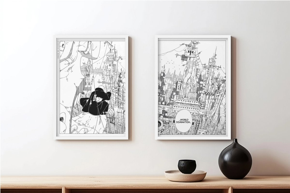 Kishimoto - Total Domination (Split) - White Frame