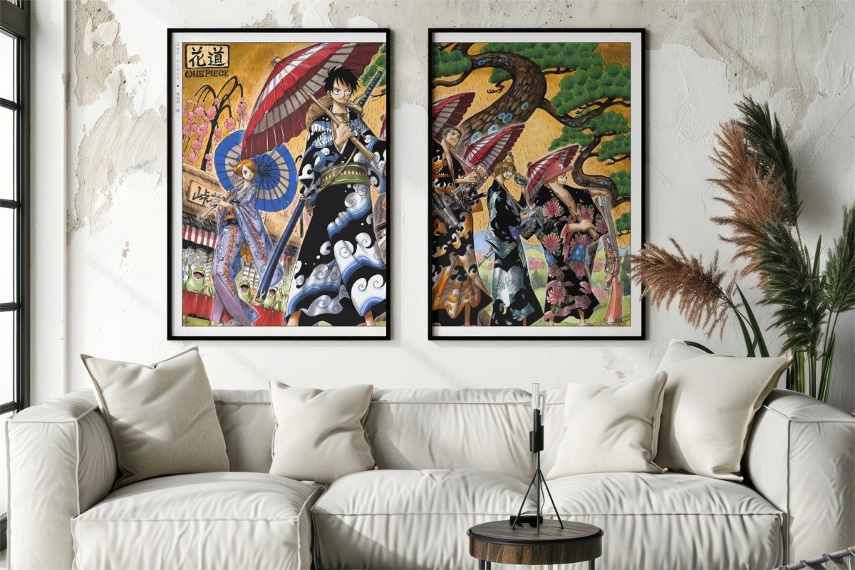 Oda - Kimonos (Split) - with Decor