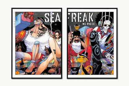 Oda - Nakama (Split) - Unframed