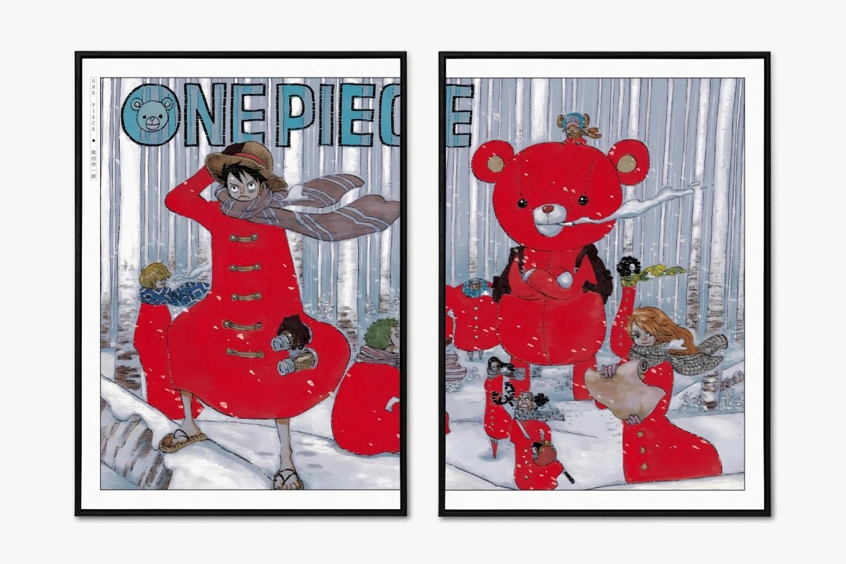 Oda - Red Snow (Split) - Unframed