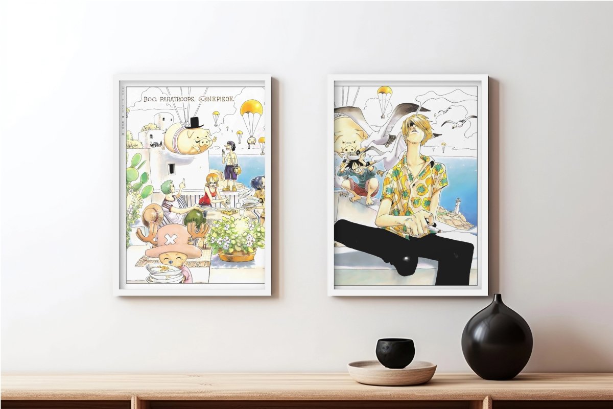 Oda - Smoke Break (Split) - Black Frame