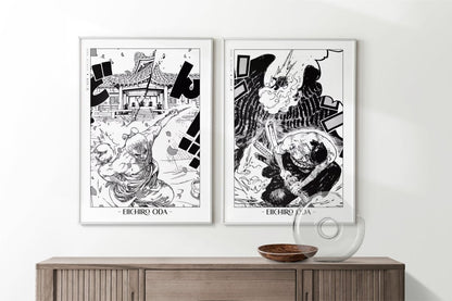 Oda - Roronoa (Set of 2) - Artist Name with Decor