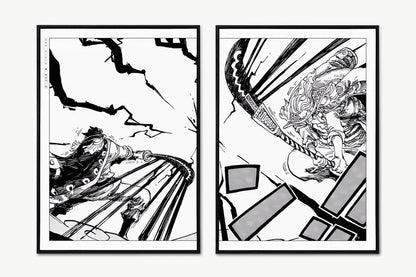 Oda - Legends Clash (Split) - Unframed