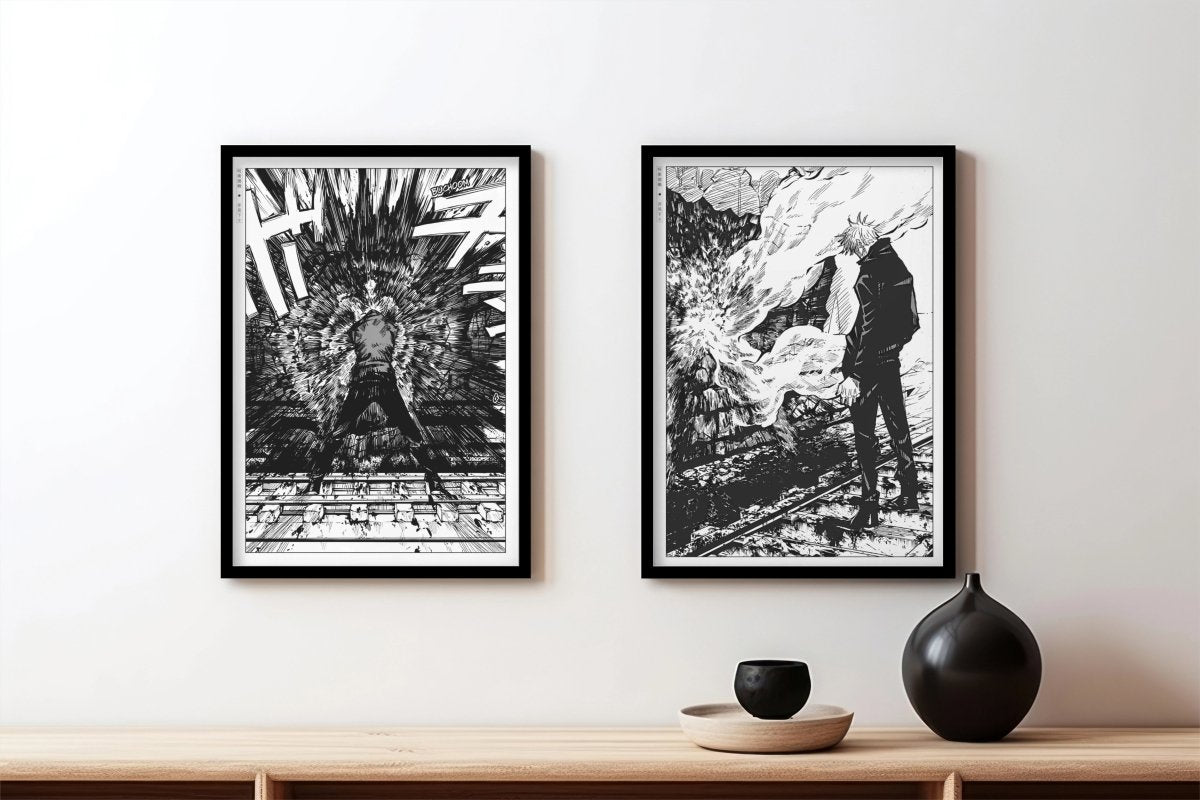 Akutami - Infinity (Set of 2) - Art Only - Black Frame