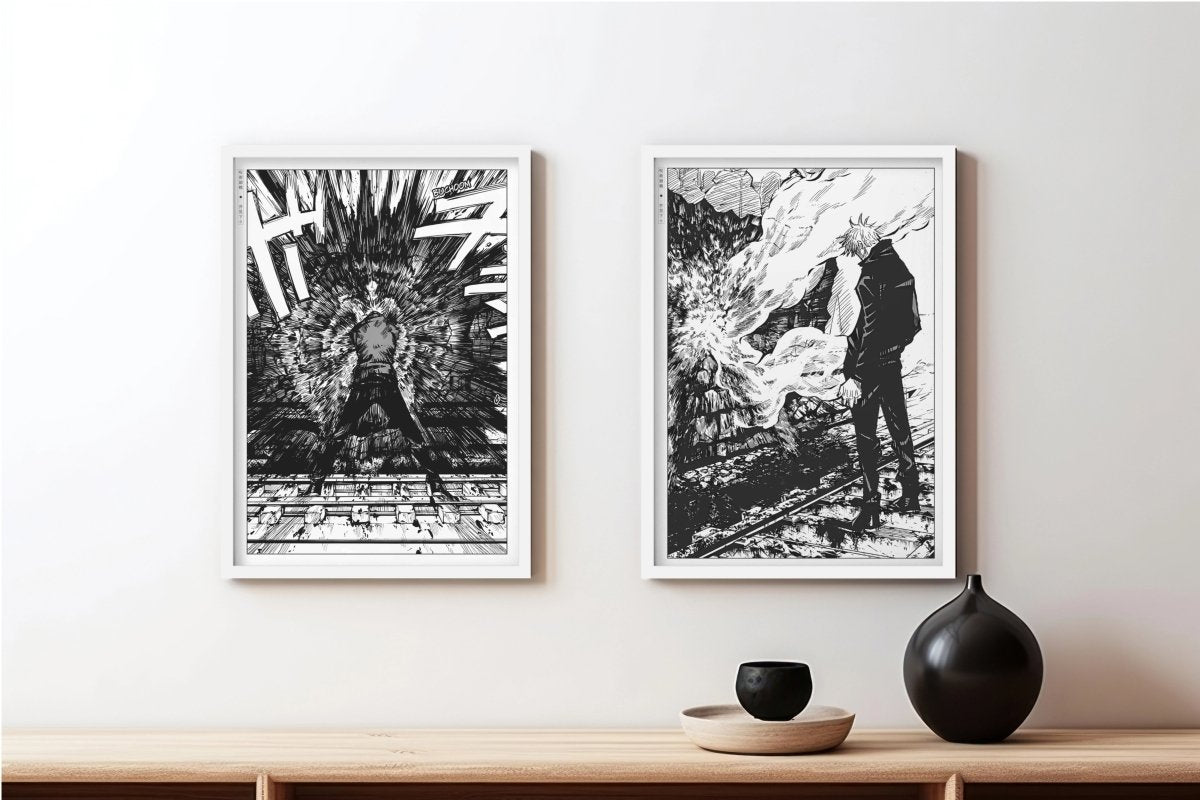 Akutami - Infinity (Set of 2) - Art Only - White Frame