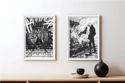 Akutami - Infinity (Set of 2) - Art Only - White Frame