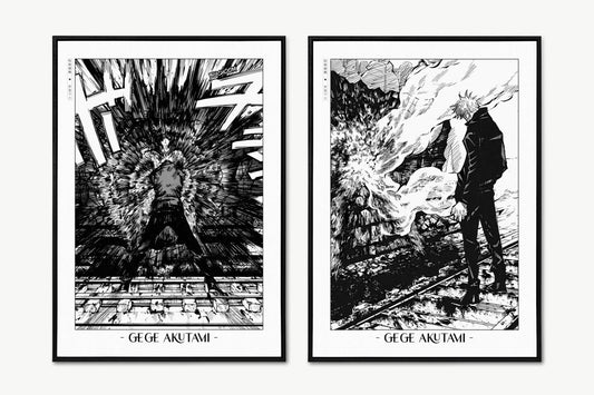 Akutami - Infinity (Set of 2) - Artist Name Unframed