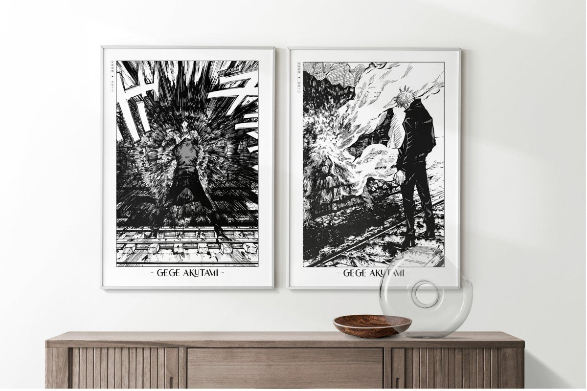 Akutami - Infinity (Set of 2) - Artist Name with Decor