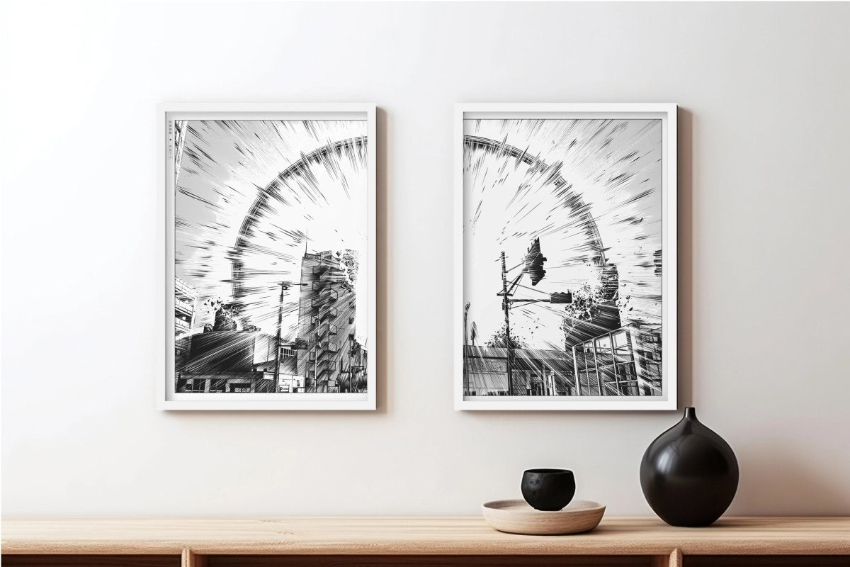 Akutami - Explode (Split) - White Frame