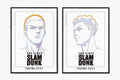 First Slam Dunk - Miyagi & Sakuragi - Artist Name Unframed