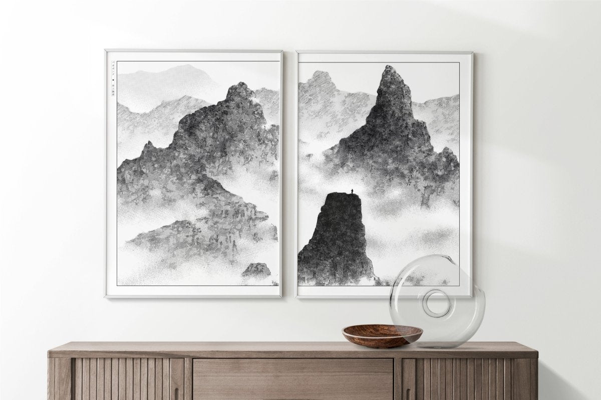 Vagabond - Atop the Mountain (Split) - with Decor