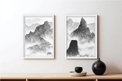 Vagabond - Atop the Mountain (Split) - White Frame